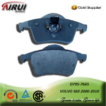 Semi-metallic brake pad for VOLVO S60 2000-2010